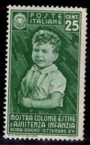 Italy Scott 369 MH* from 1937 Child Welfare set