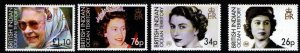 BRITISH INDIAN OCEAN TERR SG348/51 2006 80th BIRTHDAY OF QUEEN ELIZABETH  MNH