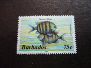 Stamps - Barbados - Scott# 654c - Used Part Set of 1 Stamp