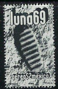 Mexico C353 MNH 1969 First Moon Landing (fe8077)