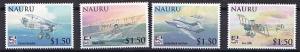 Nauru 2009 Scott 593-596 Naval Aviation Centennial MNH