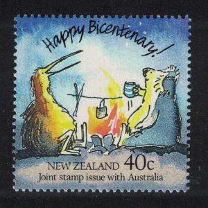 New Zealand Bicentenary of Australian Settlement 1988 MNH SG#1474