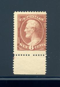 Scott #208 Lincoln Mint Stamp  (Stock #208-m1) 