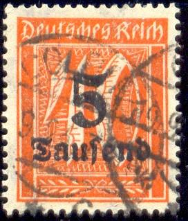 Germany stamp SC#242, used