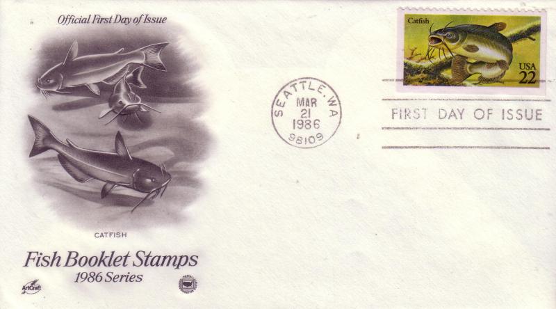 US FDC Sc.# 2209 Catfish L455