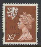 GB Scotland  SG S85 SC# SMH66 Used   Machin 26p  see details