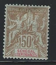 Senegal  mh scott cat # 50