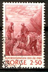 Norway; 1985: Sc. # 865: O/Used Single Stamp