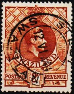 Swaziland. 1938 2d S.G.31a Fine Used