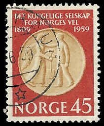 Norway - 376 - Used - SCV-0.60