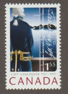 Canada - Scott # 2219 - Captain George Vancouver - MNH