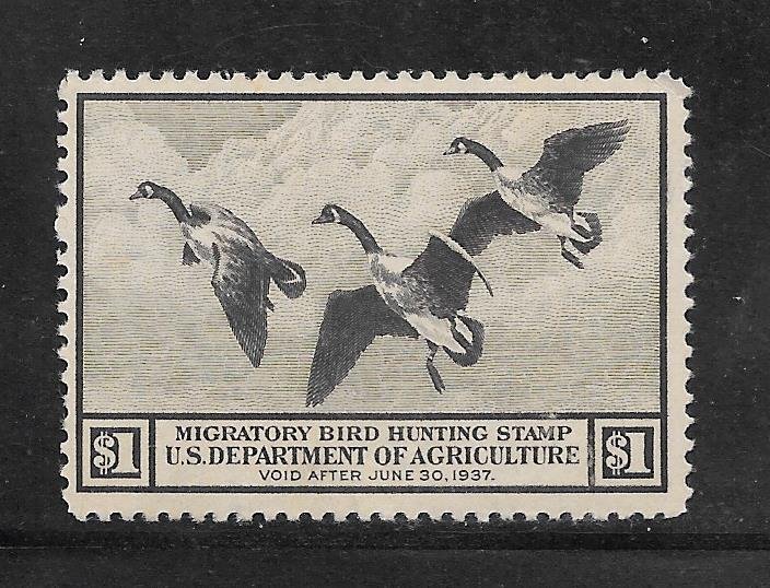 #RW3 MH Single Federal Duck Stamp