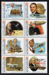 Micronesia 233 Airplanes Aviation MNH VF