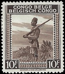 BELGIAN CONGO   #205 MH (1)