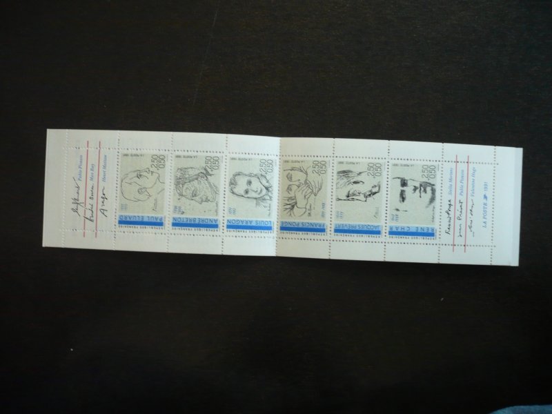 Stamps - France - Scott# B633a - Mint Never Hinged Full Booklet