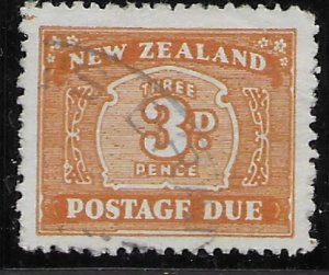 New Zealand J29 used.  Postage Due