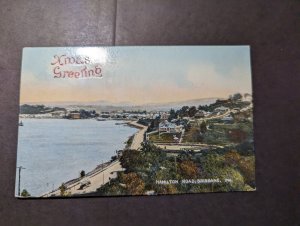 1913 Australia Postcard Cover Jandowne QSLD to Darmstadt Germany