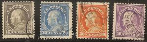 Scott 514-517     (H481)