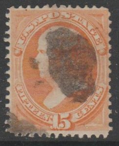 U.S. Scott #152 Webster Stamp - Used Single