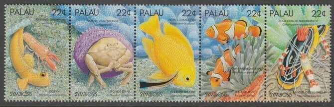 PALAU - 1987 - World Ecolody, 25th Anniv - Perf 5v Set - Mint Never Hinged