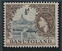 Basutoland SG 43 Mint Unhinged  Hinged  