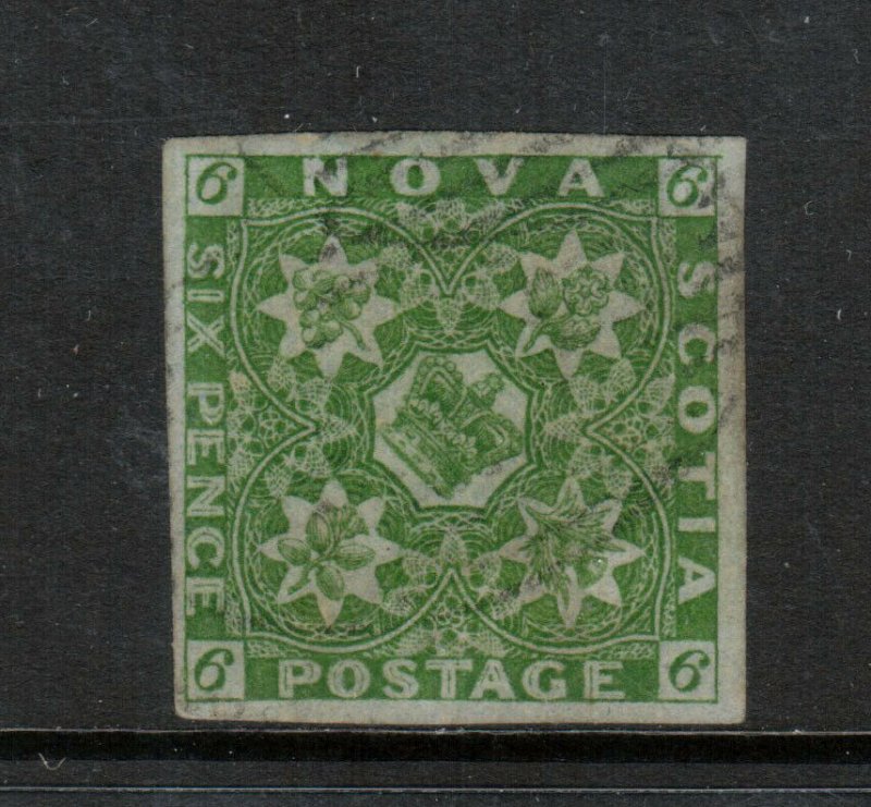 Nova Scotia #4 Very Fine+ Used **With Certificate**