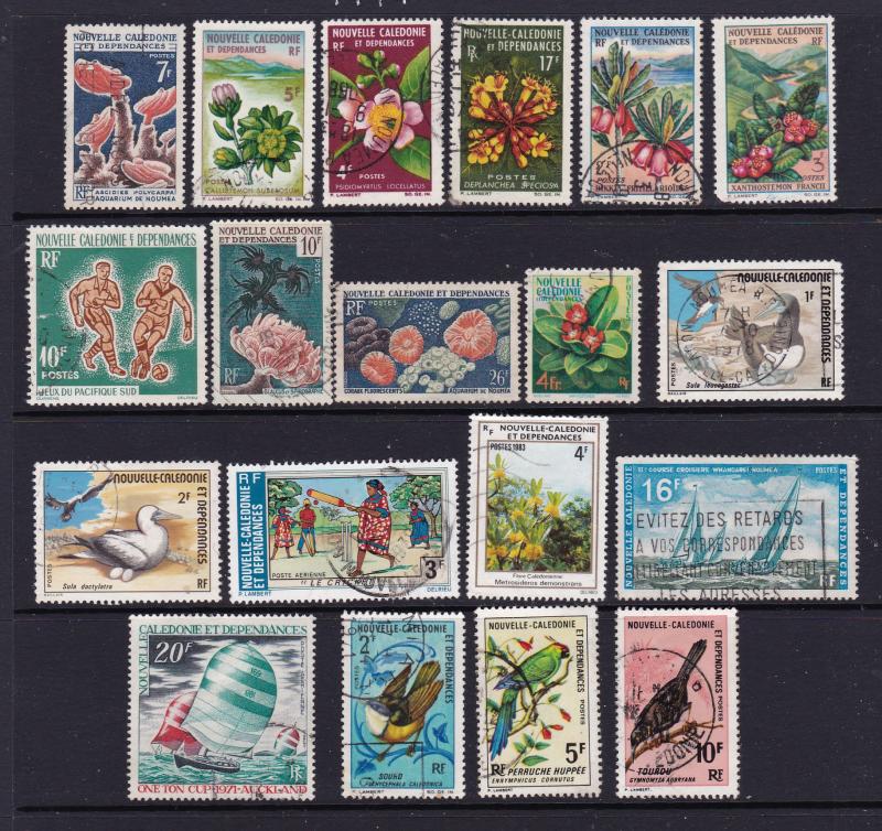 New Caledonia small used lot of better items