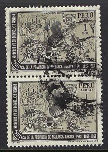 Peru C181 VFU PAIR Z5146-4