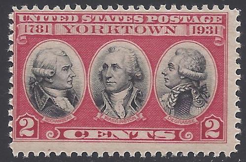 #703 2c Yorktown Issue 1931 Mint LH