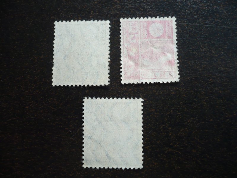 Stamps - Japan - Scott# 171,173,175 - Used Part Set of 3 Stamps