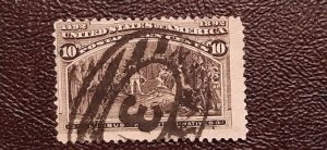 US Scott # 237; Used from 1893; VG/Fine centering