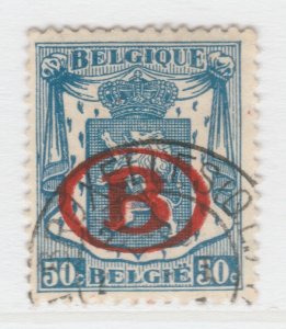 Belgium Official 1941 50c Used Stamp A25P60F21011-