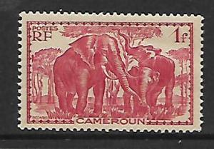 CAMEROUN  241   MINT HINGED ELEPHANTS ISSUE