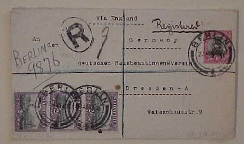 SOUTH AFRICA  #58A CAT.$135.00 BERLIN 1932