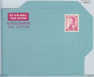 65843 - FIJI  - Postal History -  POSTAL STATIONERY AEROGRAMME : 7 d.