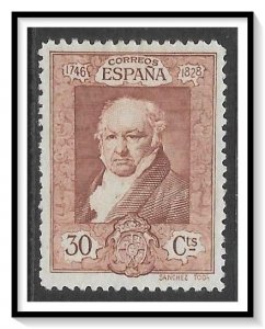 Spain #393 Goya NG