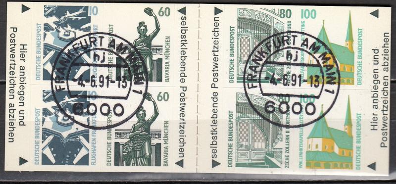 Germany - 1991 canceled Booklet  Mi# 26 - (219)