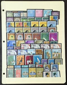 Kuwait Mint NH Stamp Collection in Mounts on Stock Pages