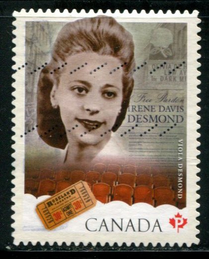 2521 Canada P Viola Desmond, used