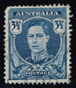 Australia #195 King George VI; Used (0.70)