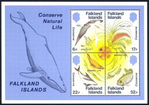 Falkland Islands Sc# 415a MNH Souvenir Sheet 1984 Wildlife Conservation