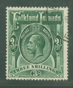 Falkland Islands #48 Used Single