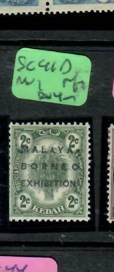 MALAYA KEDAH   (PP2204B)  MBE 2C SG 41D   CUT PFS    MOG