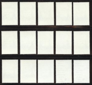 Netherlands Scott O44-O58 MNHOG - 1989 Intl Court of Justice Set- SCV $22.75