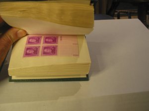 Plate Block Book  Includes 50 PB's mostly 3 centers MINT NH⭐⭐⭐⭐⭐