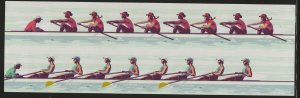 #5694-97 MNH Women's Rowing Block of 8