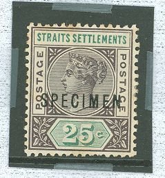 Straits Settlements #86v  Single