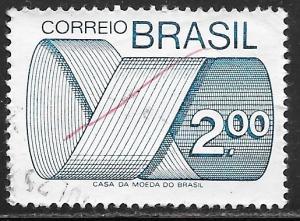 Brazil 1258: 2cr Mobius Strip, used, VF