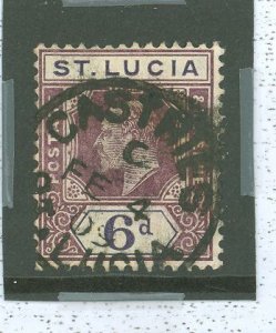 St. Lucia #54v  Single