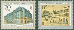 GERMANY DDR 2734-2735 MNH BIN $1.25